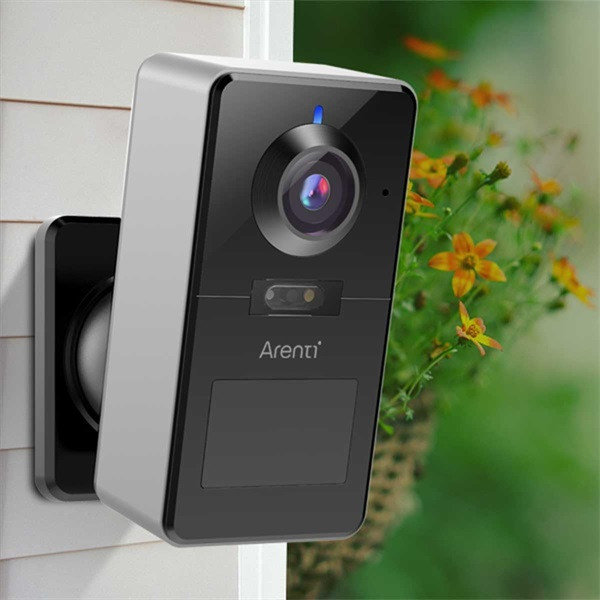 Arenti ip wifi csempekamera - power1 (4mp, 3,2mm, kültéri, ir10m, 9600mah, microsd, mikrofon, hangszóró)