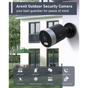 Arenti ip wifi csőkamera - outdoor1 (4mp, 2,8mm, kültéri, ir10m, microsd, mikrofon, hangszóró)