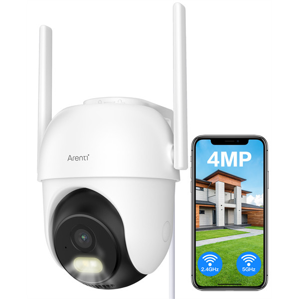 Arenti ip wifi pt dómkamera - op1 (4mp, 4mm, kültéri, ir10m, microsd, mikrofon, hangszóró)
