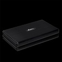 Advance külső hdd/ssd ház 2.5" - steeldisk 2.5" (usb-a3.0 to sata, fekete)