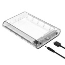 Orico külső hdd ház 3.5" - 3139u3-eu-cr/79/ (usb-a 3.0, max.: 16tb, átlátszó)