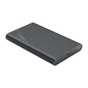 Orico külső hdd/ssd ház 2.5" - 2521c3-bk /74/(usb-a to usb-c, max.: 4tb, fekete)