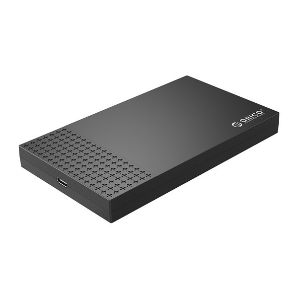 Orico külső hdd/ssd ház 2.5" - 2526c3-bk/29/ (usb-c 3.1 gen1, max.: 4tb, fekete)