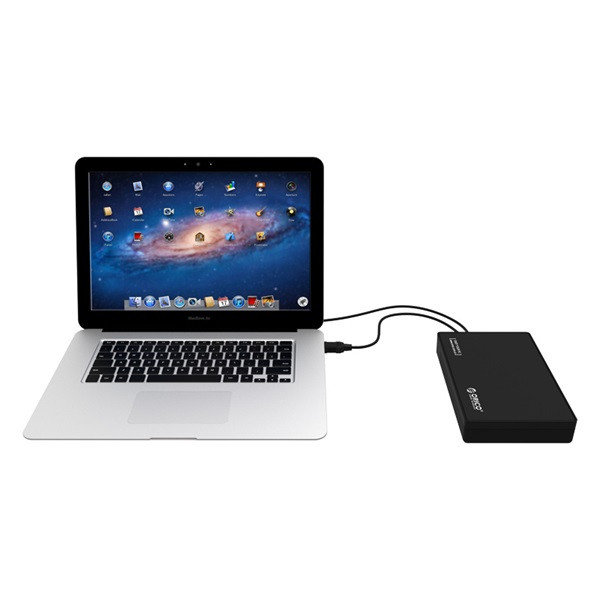 Orico külső hdd/ssd ház 3.5"/2,5" - 3588us3-v1-eu-bk/53/ (usb-a 3.0, max.: 16tb, fekete)