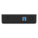 Orico külső hdd/ssd ház 3.5"/2,5" - 3588us3-v1-eu-bk/53/ (usb-a 3.0, max.: 16tb, fekete)
