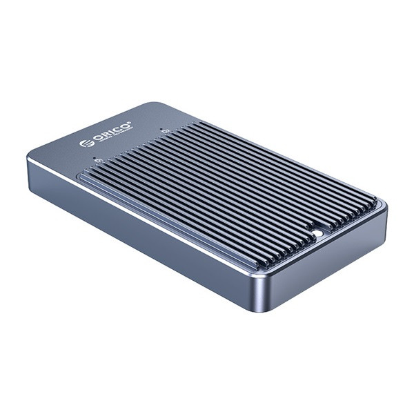 Orico külső m.2 ház - m2n210-rc3-gy (m.2 ngff, usb-c 3.1 gen2, max.:2 tb, 10 gbps, aluminium)