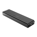 Orico külső m.2 ház - m2pv-c3-bk/72/ (usb-c 3.1 gen2 -> m.2 nvme, max.: 2tb, 10 gbps)