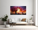 Crimson Arboreal Dreamscape