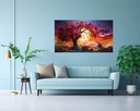 Crimson Arboreal Dreamscape