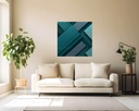 Aqua Geometric Haven