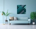 Aqua Geometric Haven