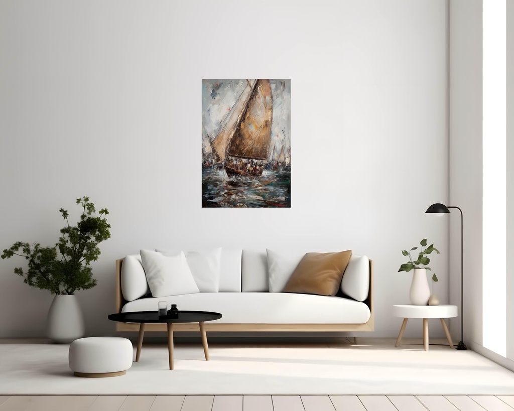 Voyage through the Brushstrokes