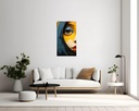 Mystique Gaze: Canvas of Contrasts