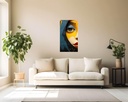 Mystique Gaze: Canvas of Contrasts