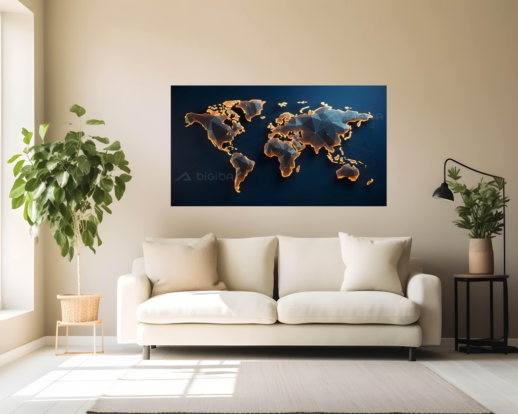 Illuminated Continents