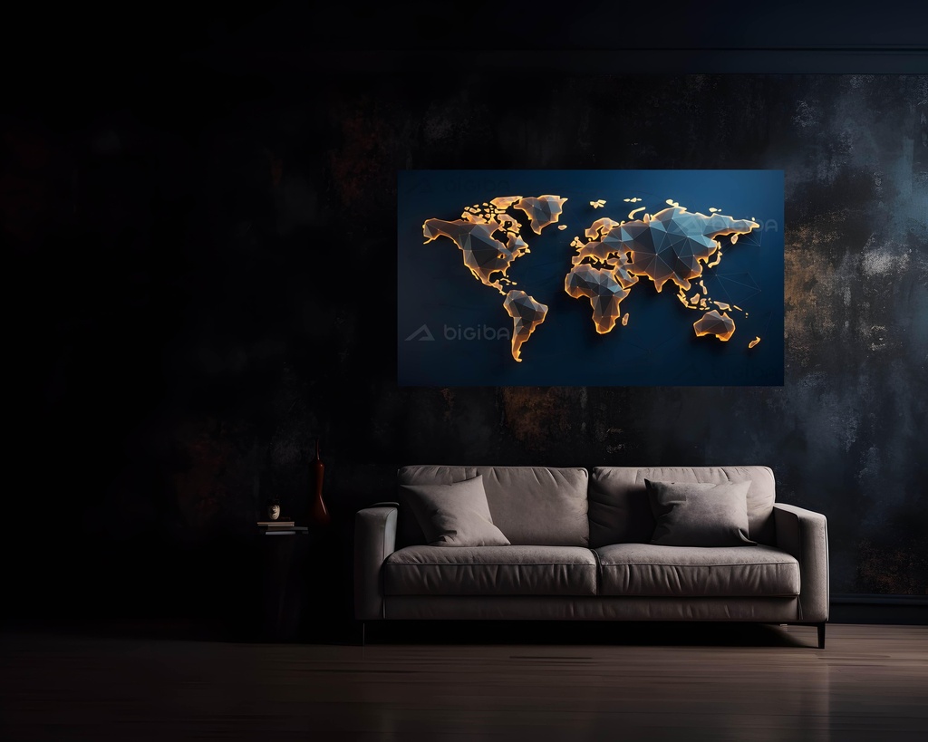 Illuminated Continents