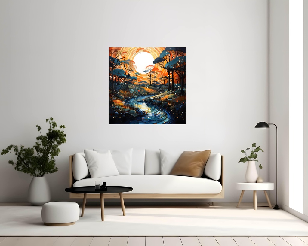 Mystical River Twilight