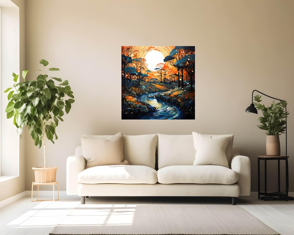 Mystical River Twilight