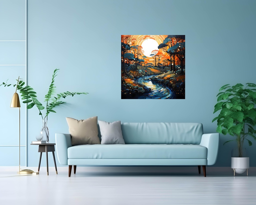 Mystical River Twilight
