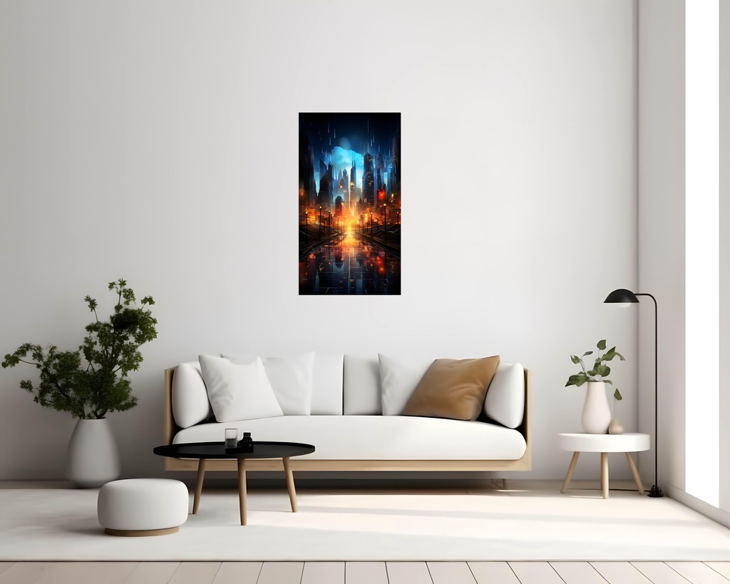 Neon Metropolis Rainfall
