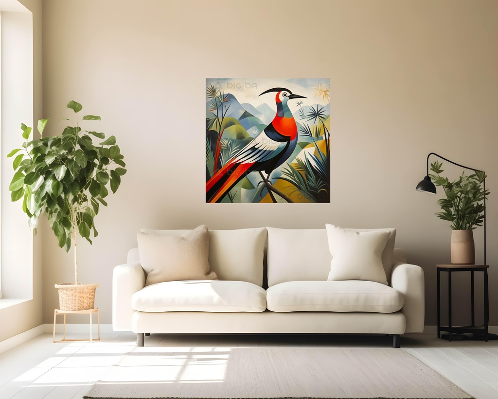 Mystical Mountain Bird