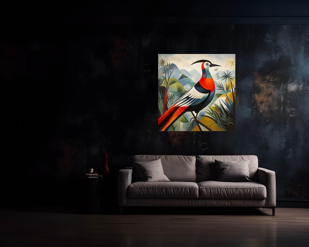 Mystical Mountain Bird