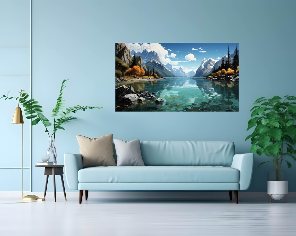 Serene Mountain Majesty