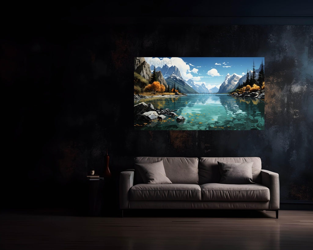 Serene Mountain Majesty