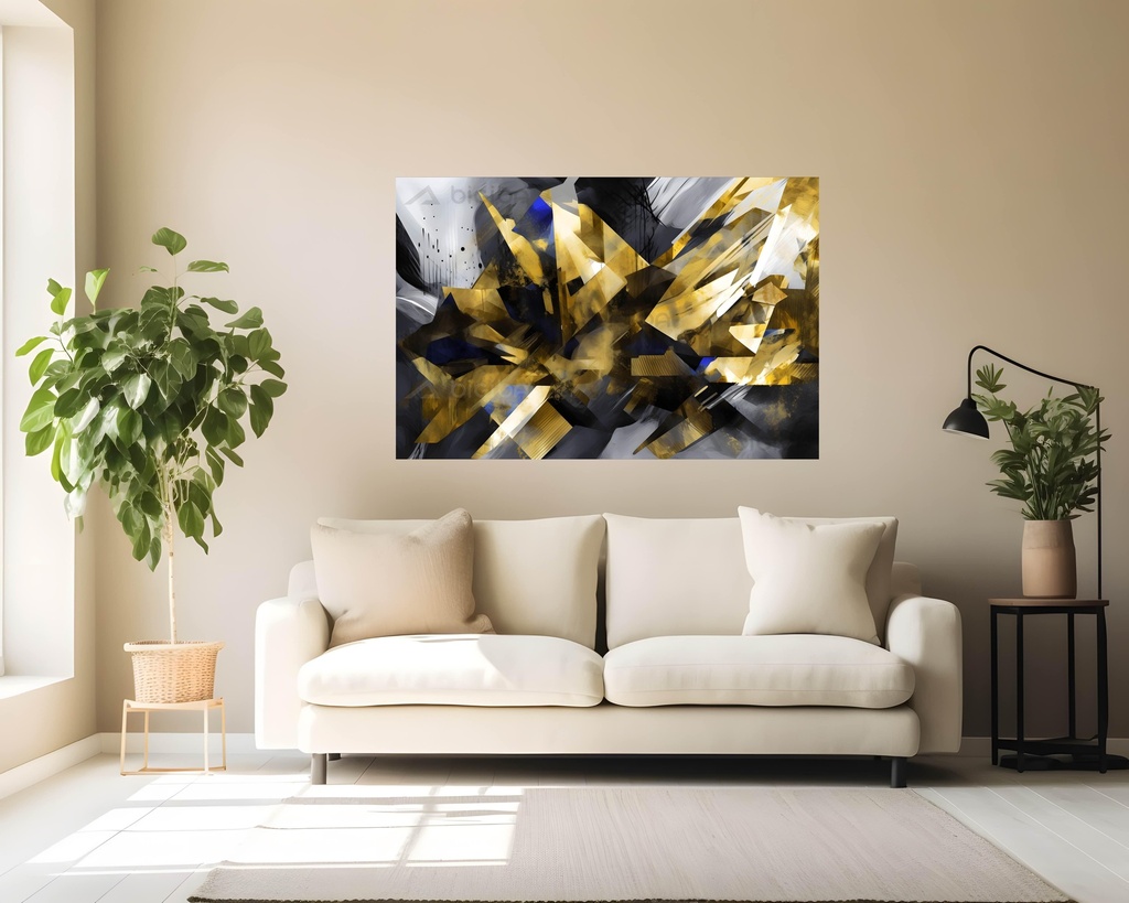Golden Geometric Maelstrom