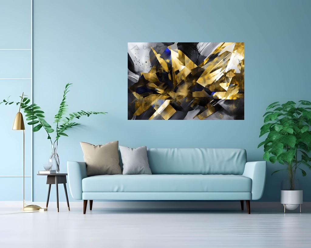 Golden Geometric Maelstrom