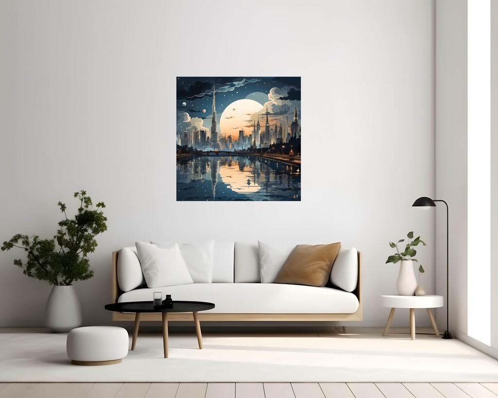 Moonlit Metropolis