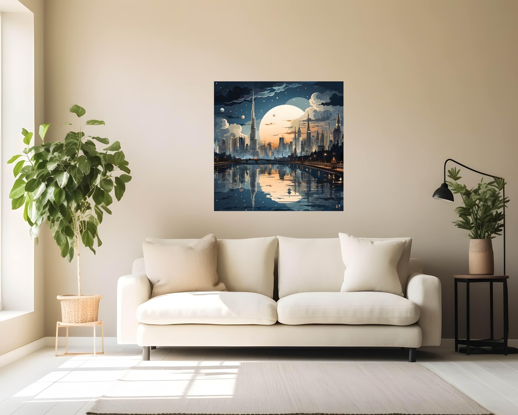 Moonlit Metropolis