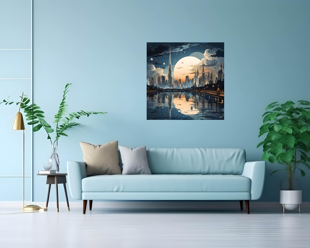 Moonlit Metropolis