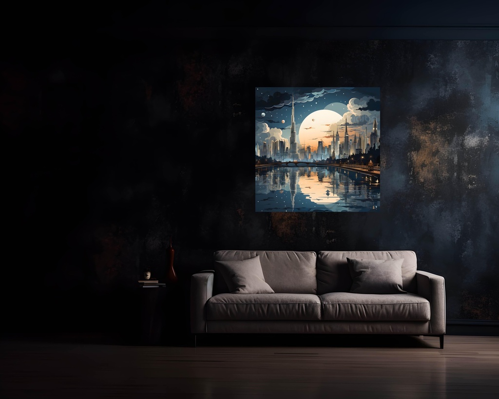 Moonlit Metropolis