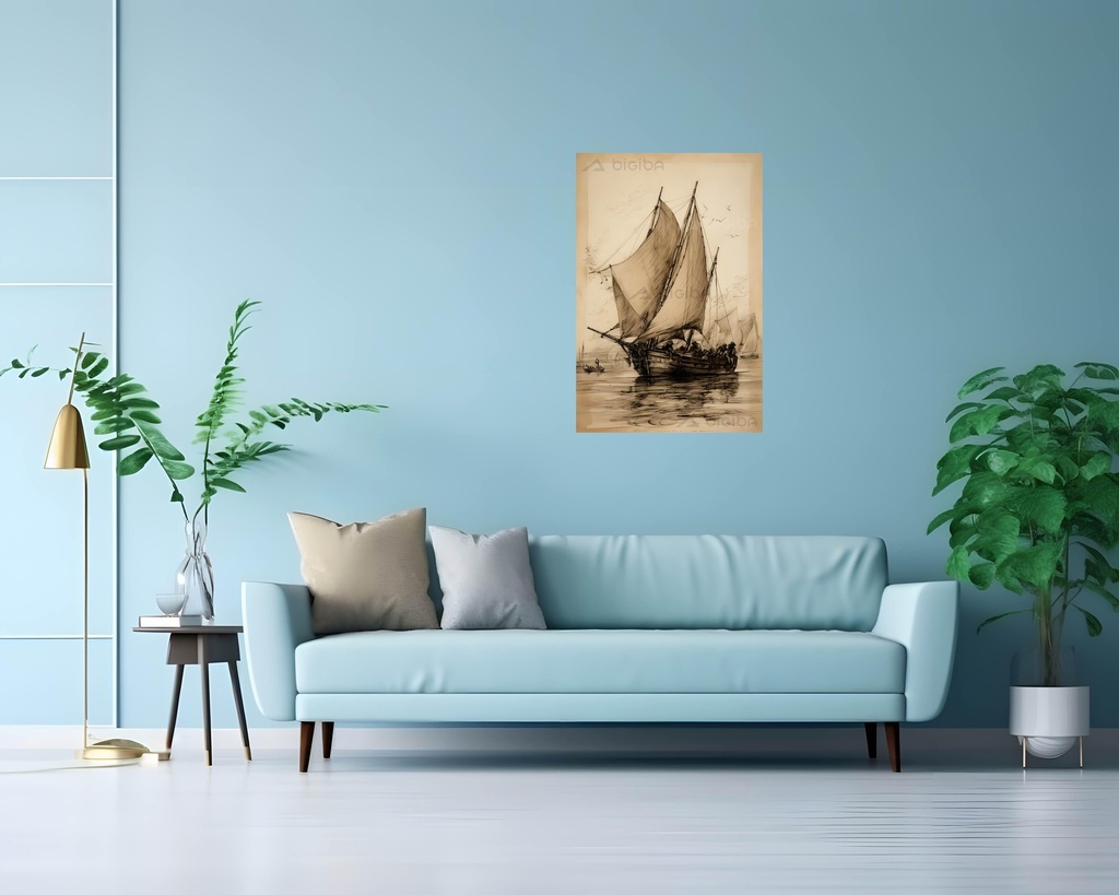 Vintage Maritime Sketch