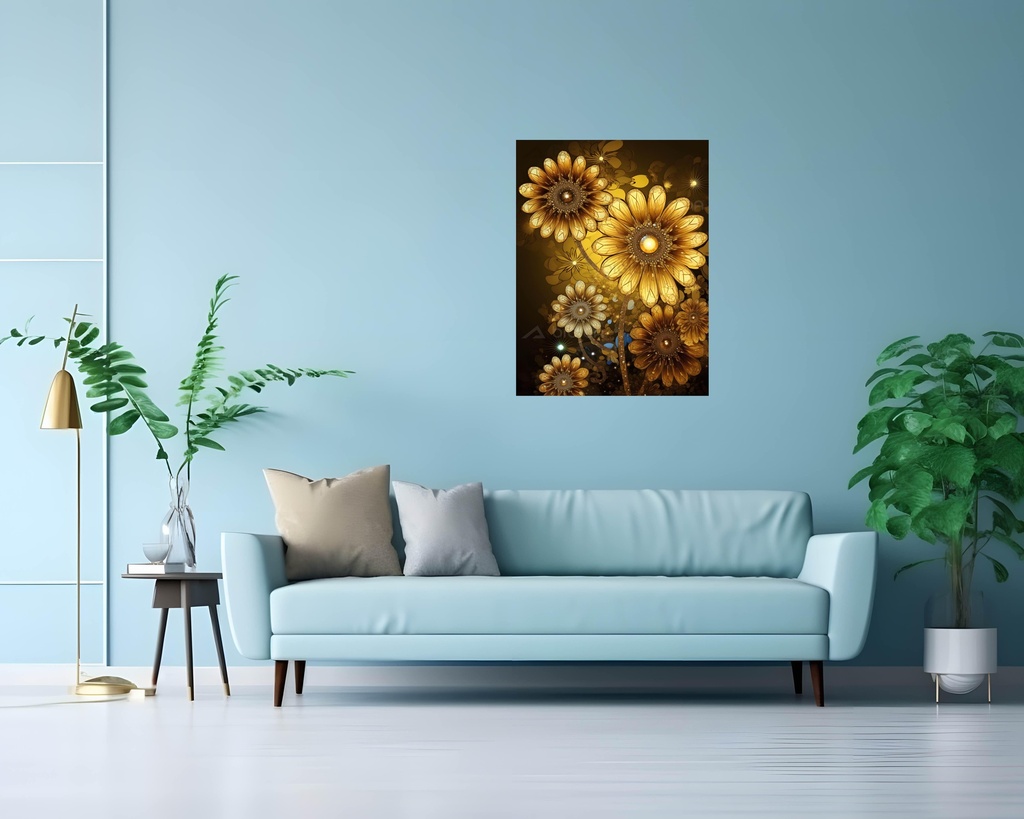Golden Bloom Symphony