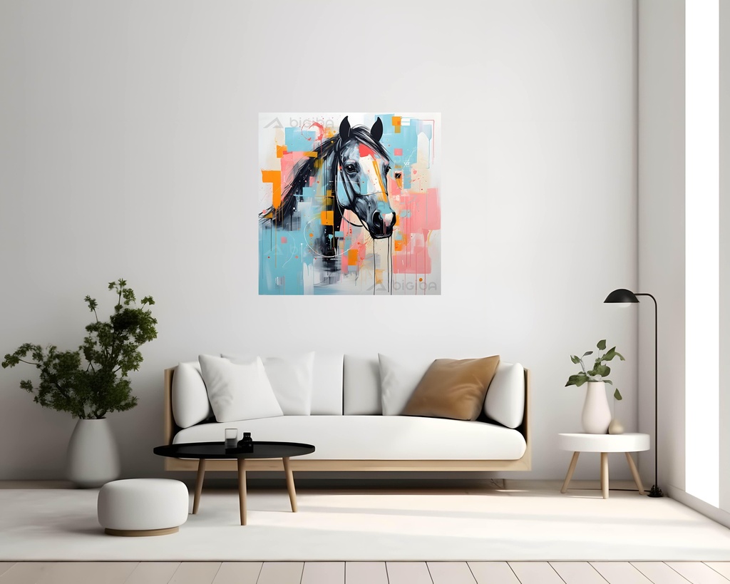 Equine Elegance Abstract