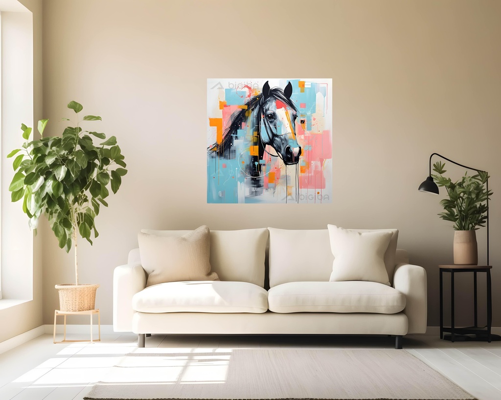 Equine Elegance Abstract