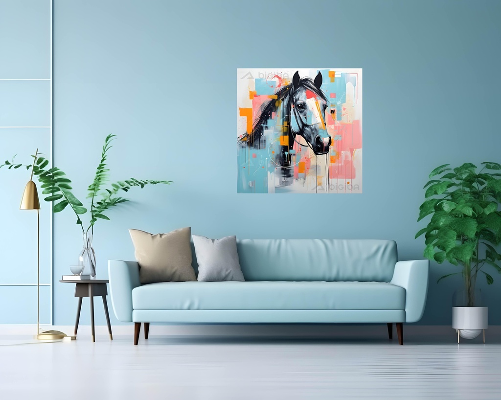Equine Elegance Abstract