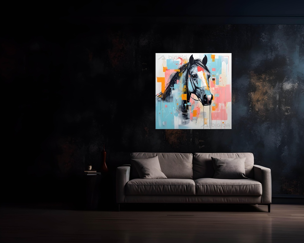 Equine Elegance Abstract