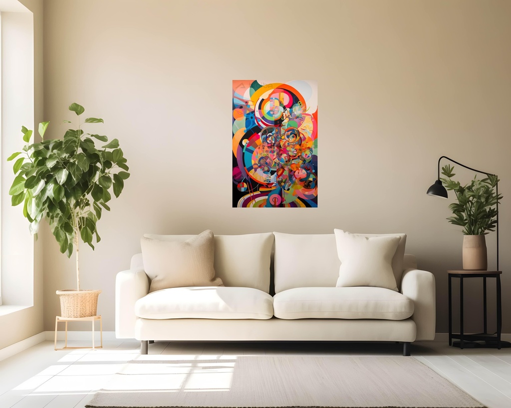 Vibrant Whirl of Dreams