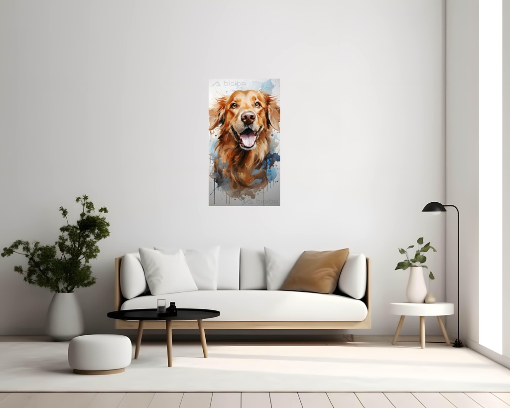 Joyous Canine Splash