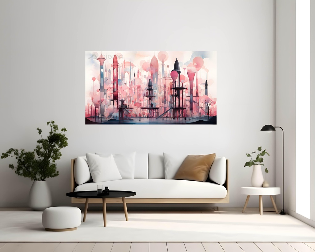 Crimson Dreamscape Towers