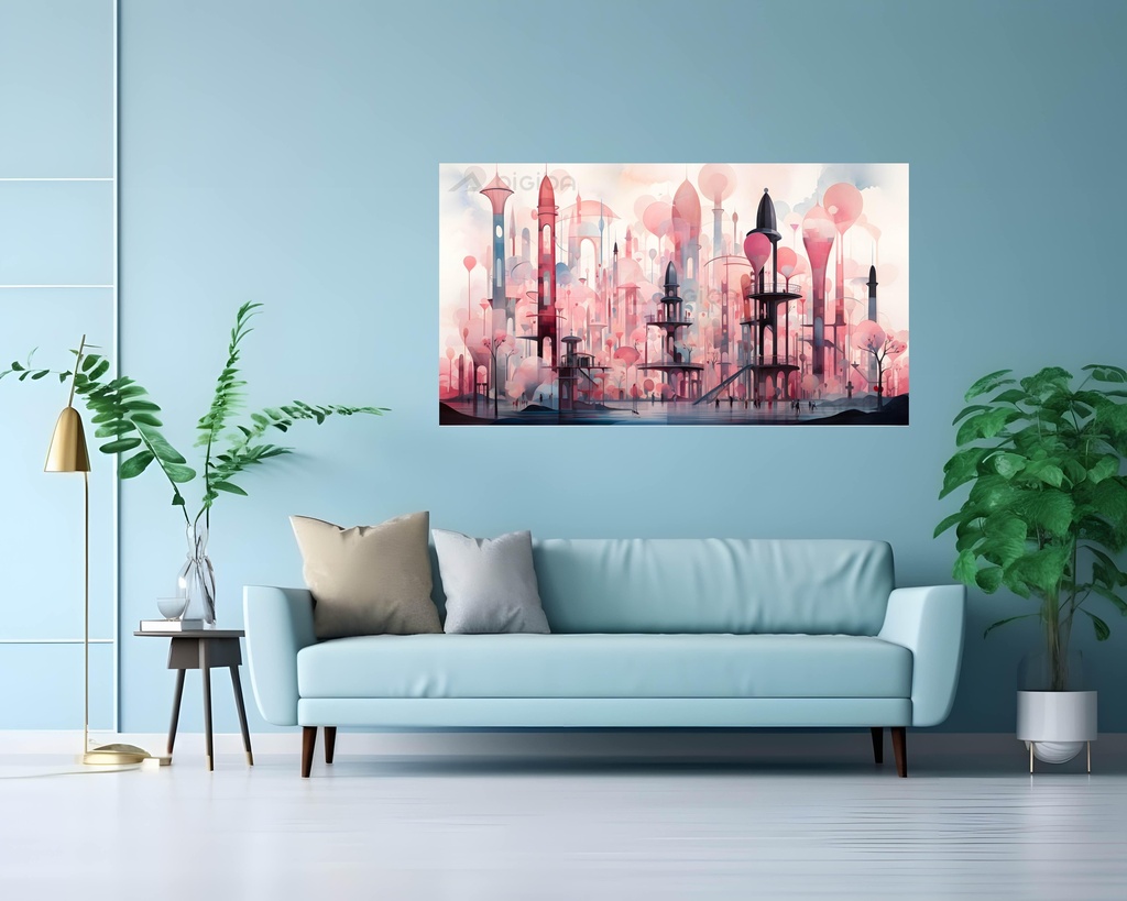 Crimson Dreamscape Towers