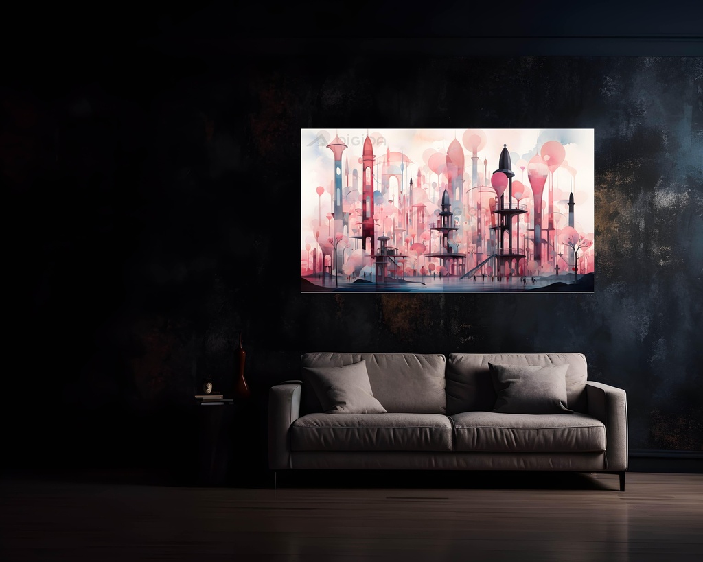 Crimson Dreamscape Towers