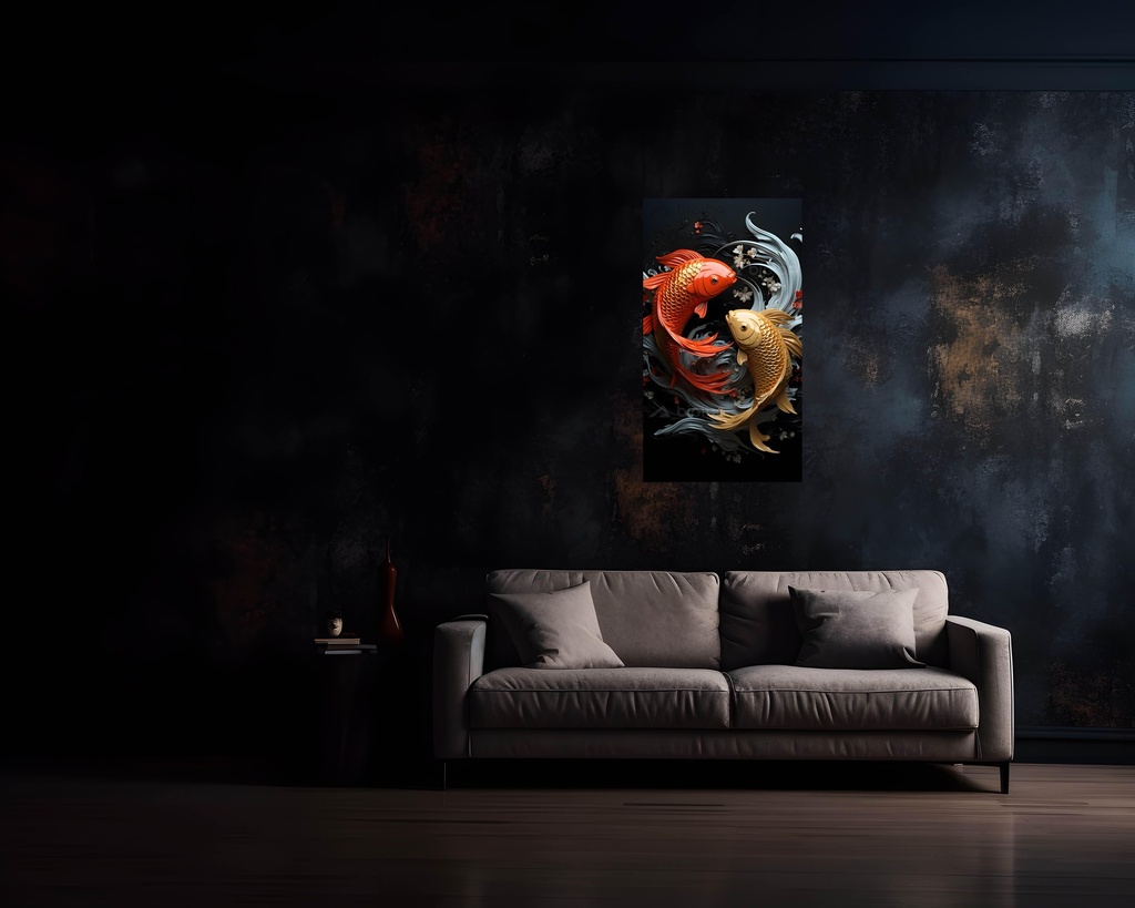 Eternal Dance of the Koi