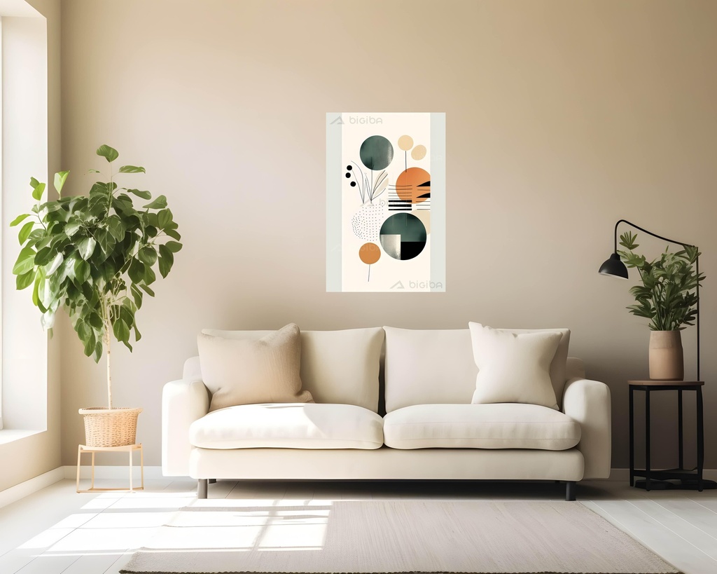 Spheres and Strokes: An Abstract Harmony
