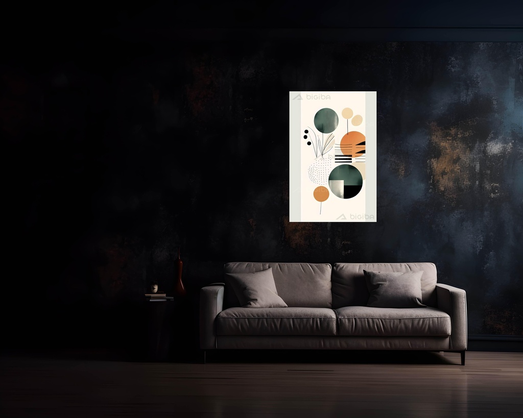 Spheres and Strokes: An Abstract Harmony