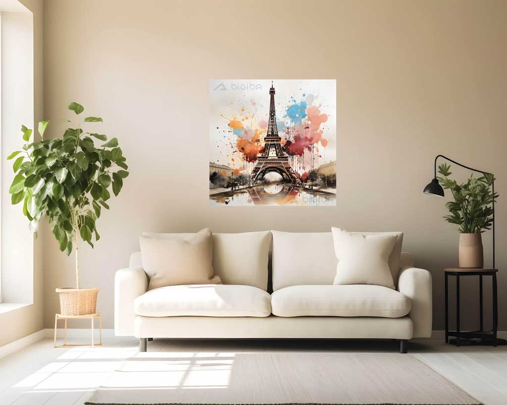 Chromatic Eiffel Reverie