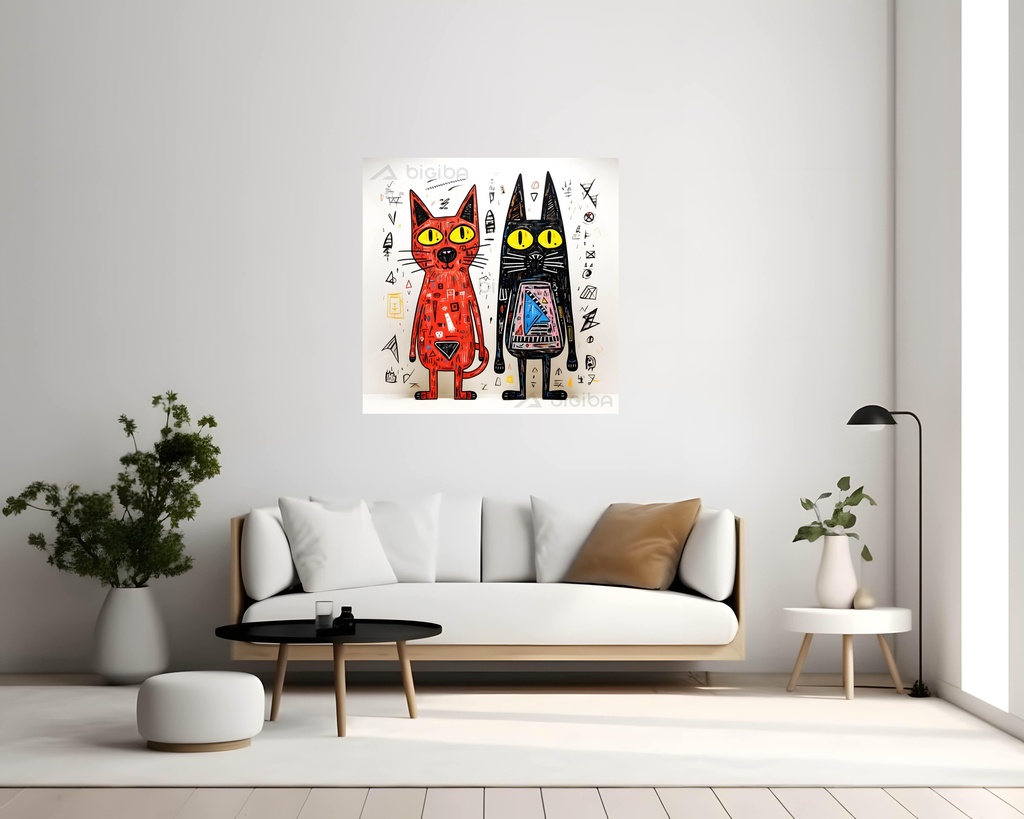Whimsical Feline Companions